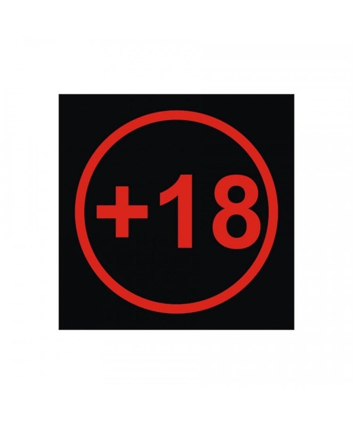 +18 ÇIKARTMASI ÇAP:11CM 800549024