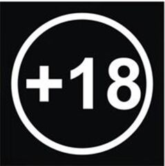 +18 ÇIKARTMASI ÇAP:11CM 800549024