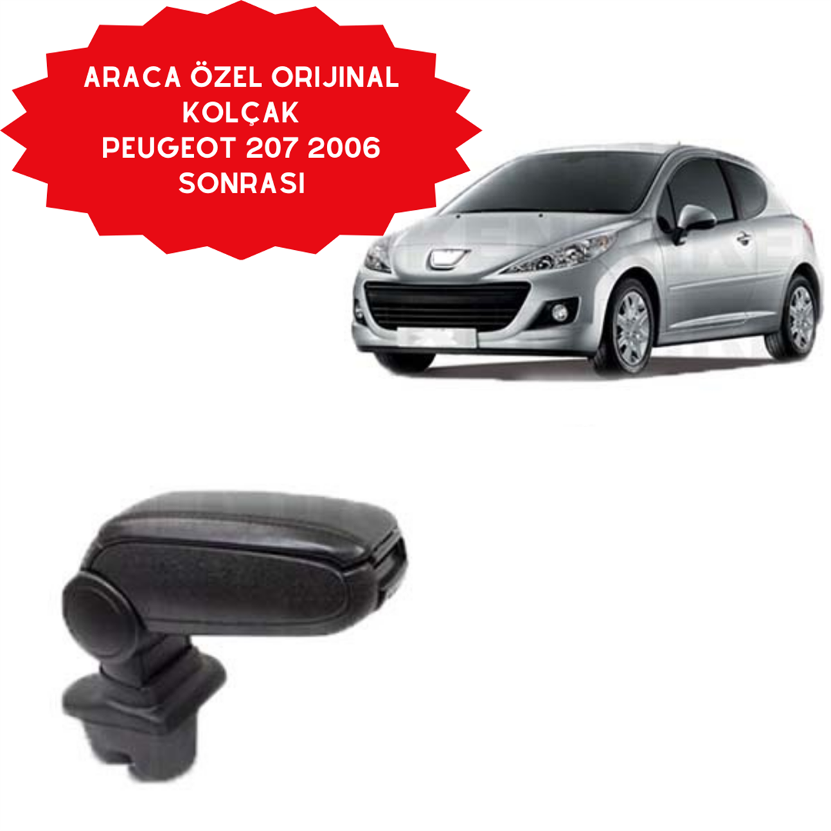 KOLÇAK ARACA ÖZEL PEUGEOT 207 2006 SONRASI AYARLI KOD:0260801