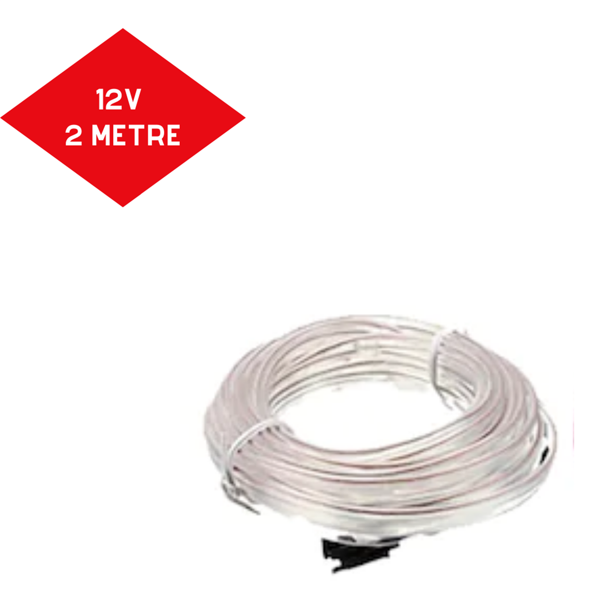 ŞERİT NEON BEYAZ IŞIKLI 12V 2METRE KOD:ITH1567
