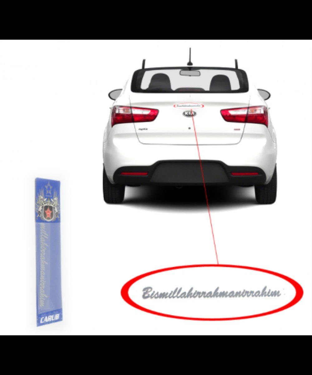 METAL YAZI BESMELE KOD:0304917