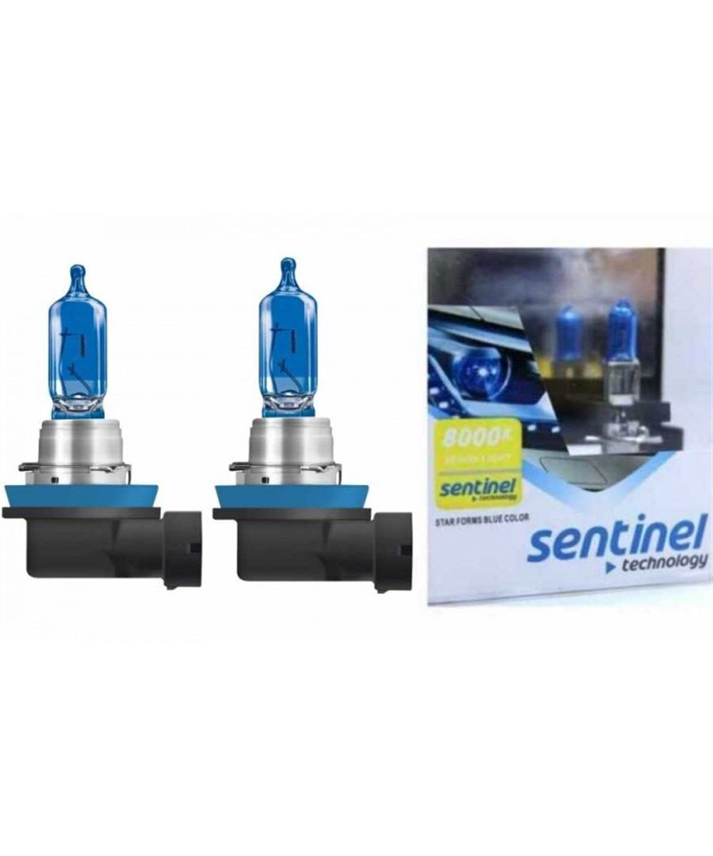 SENTİNEL H9 AMPUL 12V SÜPER BEYAZ IŞIK 2'Lİ KOD:BSH9