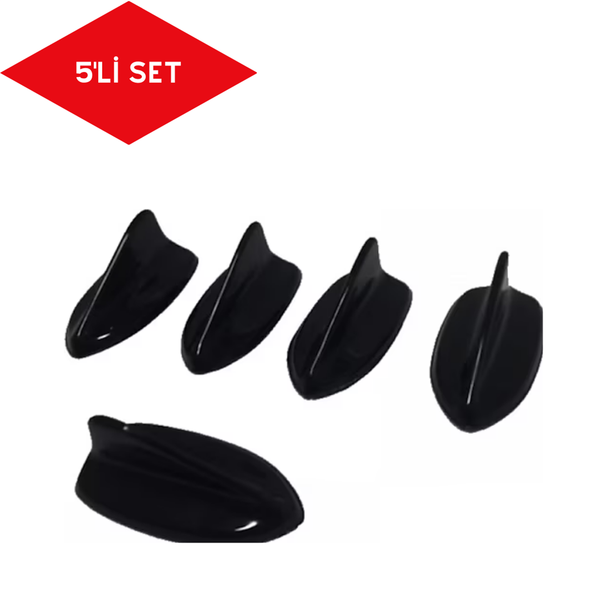 ANTEN SÜS BALİNA SİYAH 5'Lİ SET KOD:2515