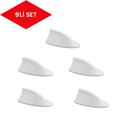 ANTEN SÜS BALİNA BEYAZ 5'Lİ SET KOD:2517