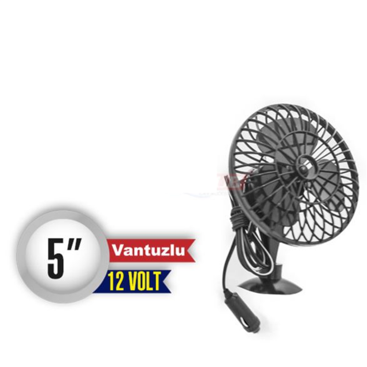 VANTİLATÖR 5İNÇ 12V VANTUZLU KOD:6400606