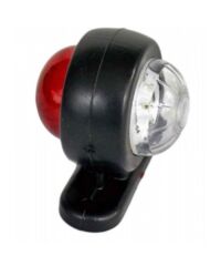 LAMBA TAKOZ 3 LEDLİ KIRMIZ/BEYAZ MİNİ (ADET) KOD:TH-300