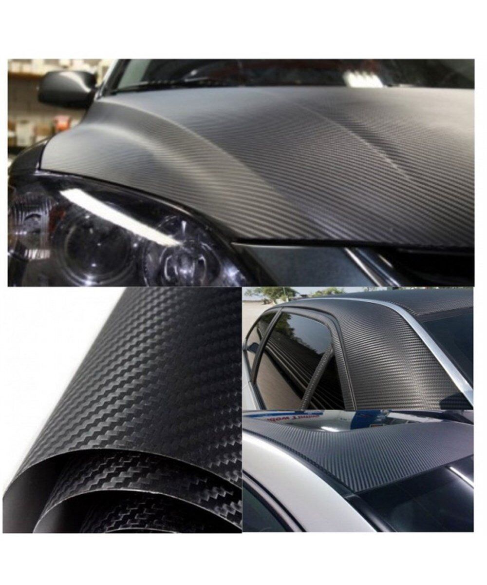 KARBON KAPLAMA HAVA KANALLI 152CMX10M RULO SİYAH KOD:CS-RE001