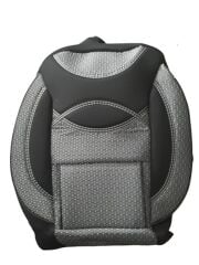 KOLTUK KILIFI KAMYONET-TRANSİT TİPİ ARAÇLAR 2+1 GRİ-SİYAH KOD:87