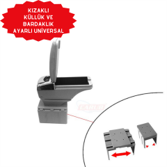 KOLÇAK KIZAKLI GRİ AYARLI KÜLLÜK VE BARDAKLIK BÖLMELİ KOD:4705708