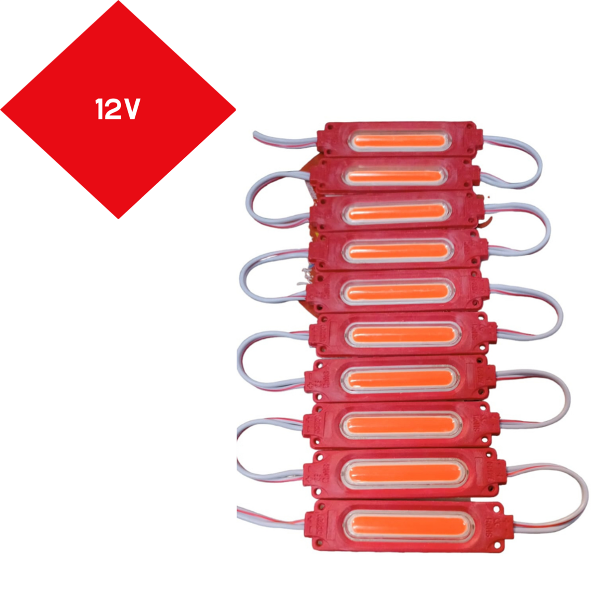 PARMAK LED 12V KIRMIZI KOD:0409972