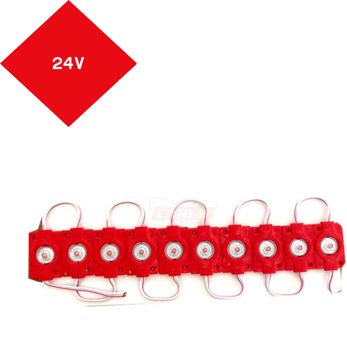 PARMAK LED 24V MERCEKLİ KIRMIZI BÜYÜK ÇİPLİ KOD:0409964