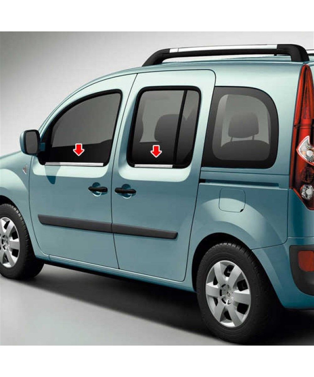 CAM ÇITASI KROMU RENAULT KANGOO 2003-2009 4 PARÇA KOD:K00209