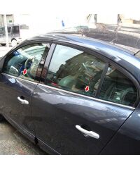 CAM ÇITASI KROMU RENAULT FLUENCE 4 PARÇA KOD:K00231