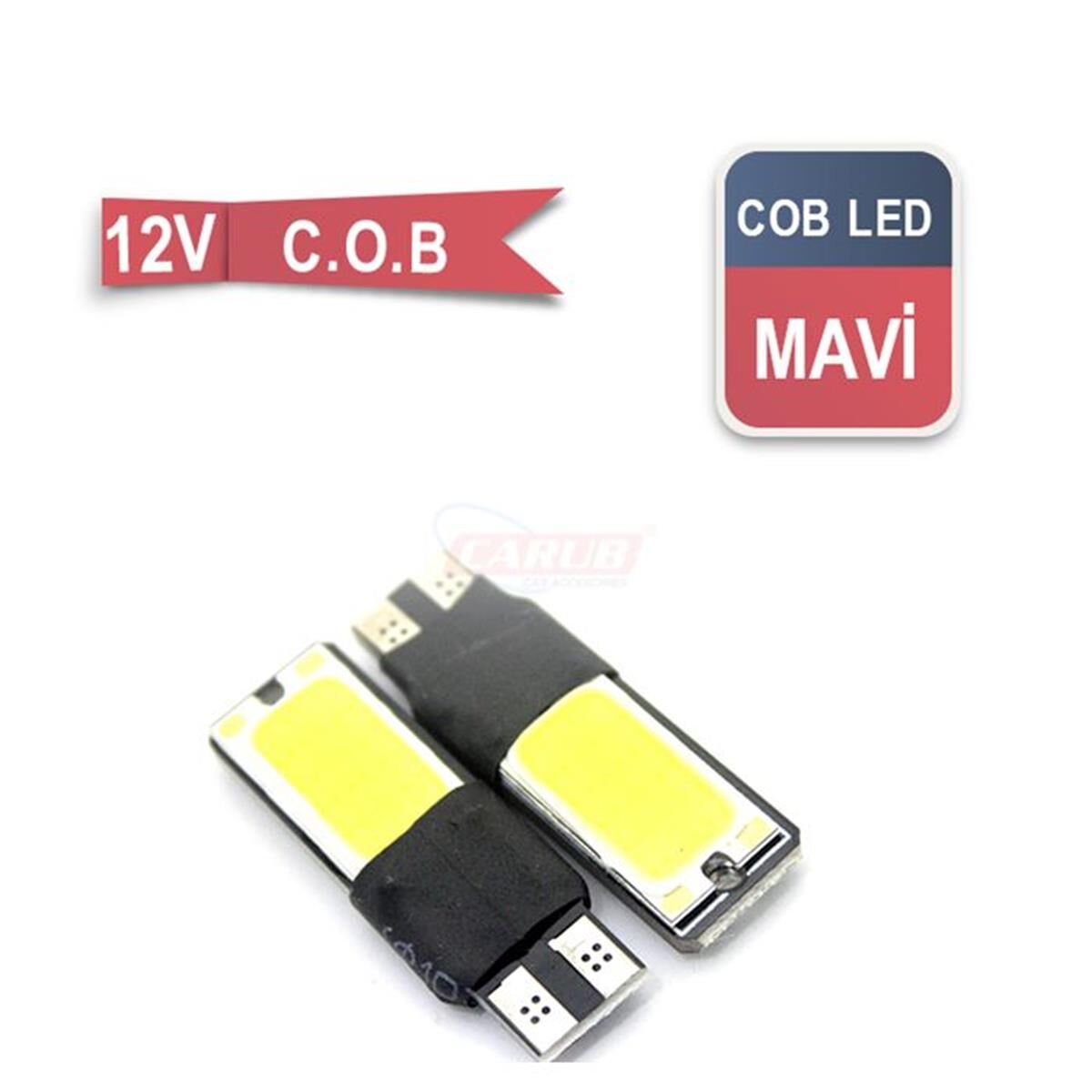 PARK LEDİ 24 ÇİPLİ MAVİ COB LED TEKNOLOJİSİ (TAKIM) KOD:0405529