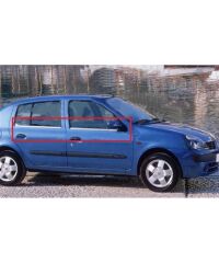 CAM ÇITASI KROMU RENAULT CLİO-2 4 PARÇA KOD:K00208