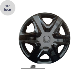 JANT KAPAĞI 16 İNCH KIRILMAZ ESNEK 4 ADET SİYAH KOD:916-1