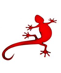 PLEKSİ KERTENKELE 2 ADET YAPIŞKANLI KOD:STC