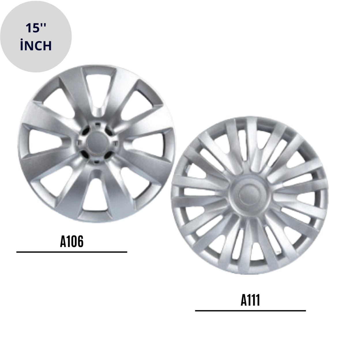 JANT KAPAĞI 15 İNCH KIRILMAZ ESNEK 4 ADET KOD:915