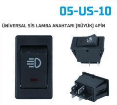 MİNİ ANAHTAR ÜNİVERSAL SİS LAMBA (BÜYÜK) 4PİN 05-US-10