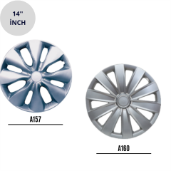 JANT KAPAĞI 14 İNCH KIRILMAZ ESNEK 4 ADET GRİ KOD:914