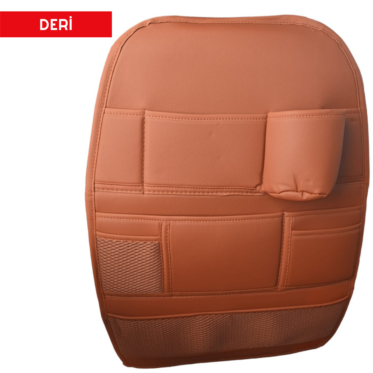KOLTUK ARKASI ORGANİZER ÇANTA DERİ TABA KOD:5902216
