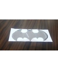 PLASTİK KROMAJ BATMAN LOGO 12X6CM KOD:200212
