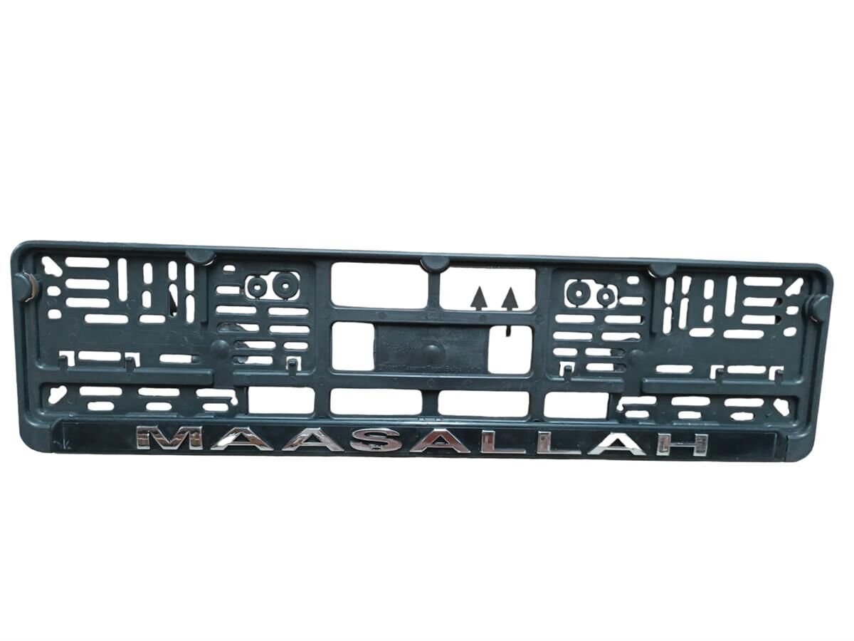 PLAKALIK PLASTİK MAŞALLAH YAZILI KOD:40