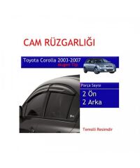 CAM RÜZGARLIK 4'LÜ RENAULT CLİO 3 HB KOD:1320207