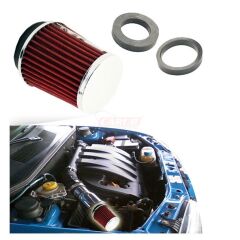 HAVA FİLTRESİ 2 APARATLI KROM-KIRMIZI KOD:4686101