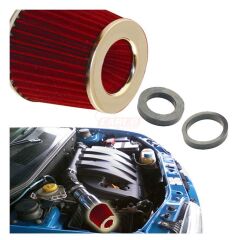 HAVA FİLTRESİ 2 APARATLI KROM-KIRMIZI KOD:4686201