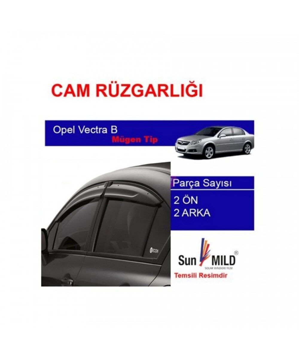CAM RÜZGARLIK 4'LÜ OPEL VECTRA B KOD:1321107