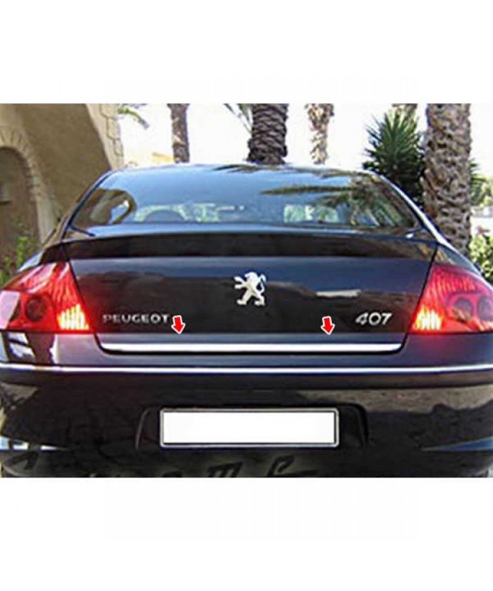 PEUGEOT 407 BAGAJ ALT ÇITASI KROMU KOD:K00105