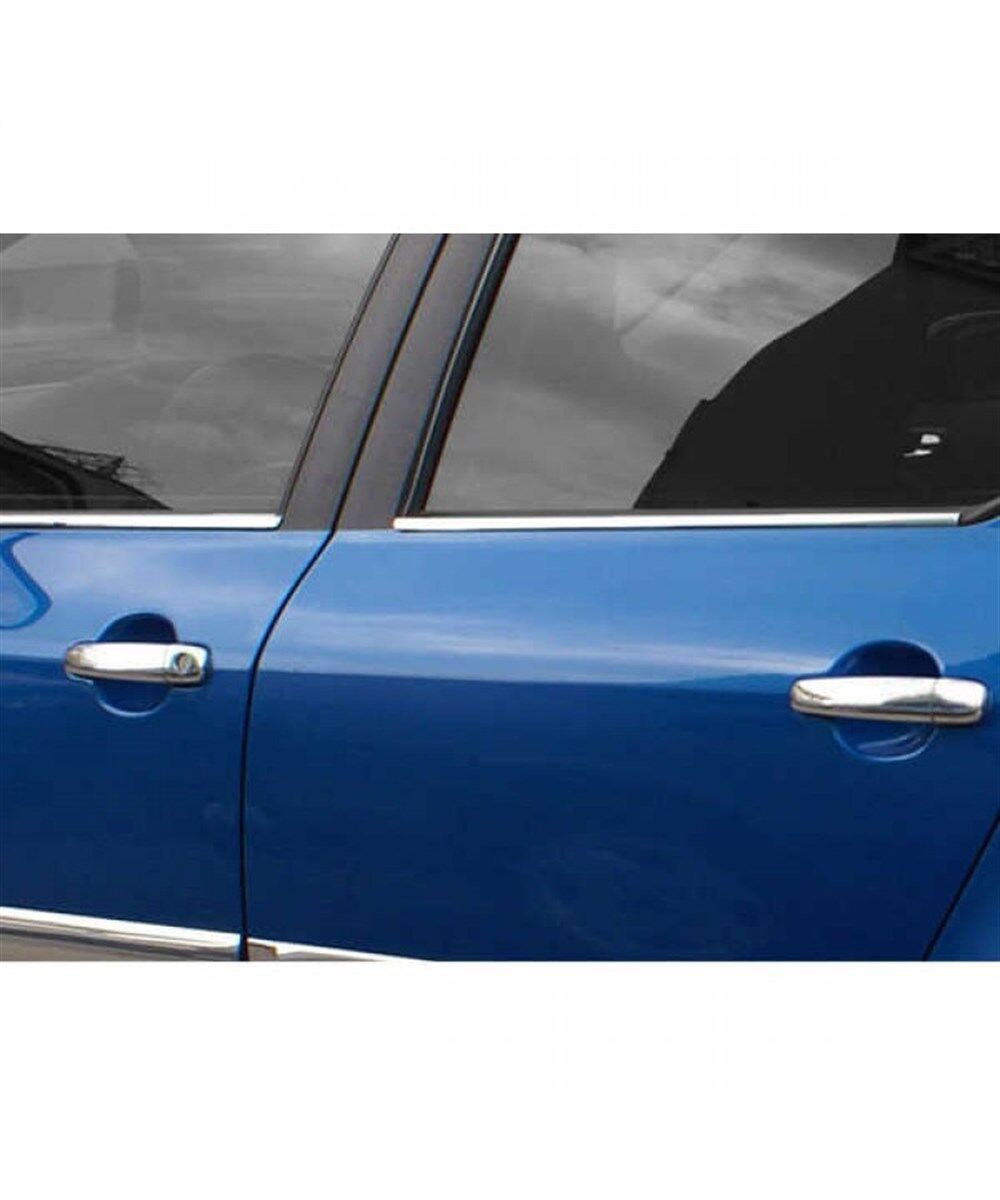 CAM ÇITASI KROMU PEUGEOT 307 4 PARÇA KOD:K00229