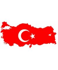 HARİTA ÇIKARTMASI KÜÇÜK BOY 10X4CM KOD:800501006