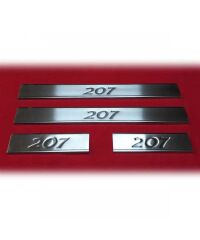 PEUGEOT 207 4 PRÇ KAPI EŞİ̇K Nİ̇KELAJI KOD:K0072