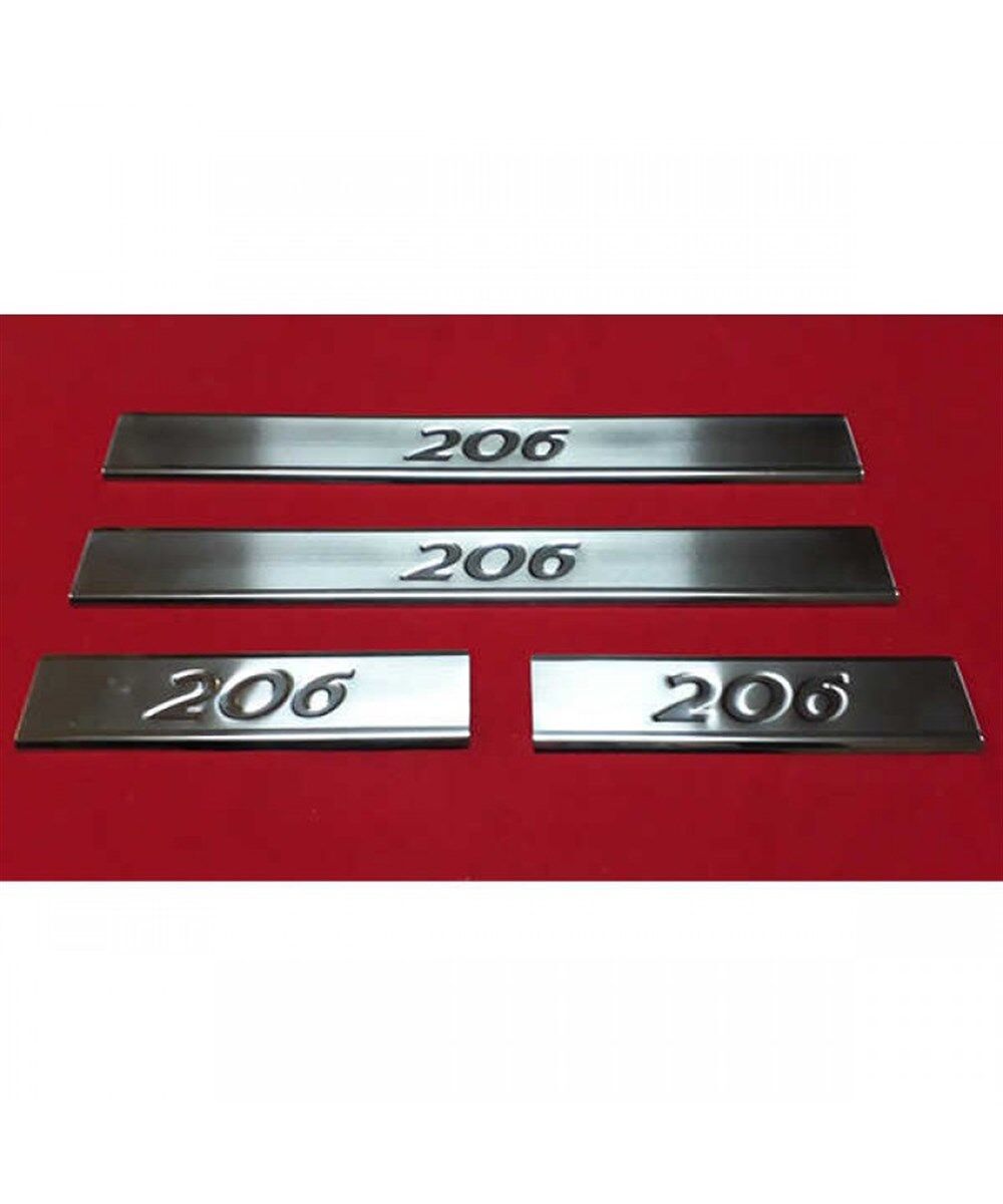 PEUGEOT 206 4 PRÇ KAPI EŞİ̇K Nİ̇KELAJI KOD:K0071