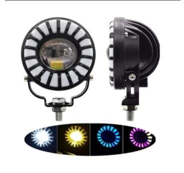 LAMBA YUVARLAK SARI-BEYAZ YANAR KENAR 7 RENK Y2-03