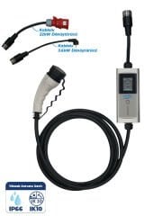 Hims HCTK-22-G 22kW Tip 2 Taşınabilir Mobil Elektrikli Araç Şarj İstasyonu