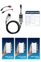 Hims HCTK-22-G 22kW Tip 2 Taşınabilir Mobil Elektrikli Araç Şarj İstasyonu