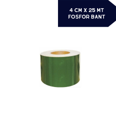 FOSFOR BANT 4CMX25M YEŞİL KOD:2405305