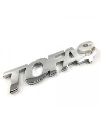 PASLANMAZ METAL YAZI TOFAŞ 11X2.5CM KOD:80020512