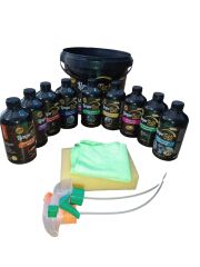 OTO TEMİZLİK SETİ KOVALI 14 PARÇALI KOD:0222