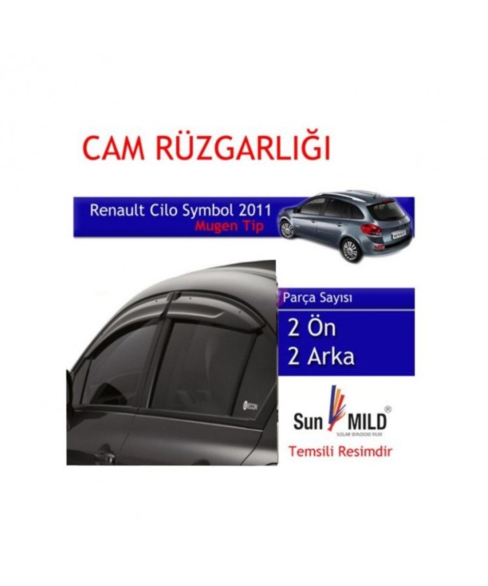CAM RÜZGARLIK 4'LÜ RENAULT CLİO SYMBOL 2 1998-20006 KOD:1320206
