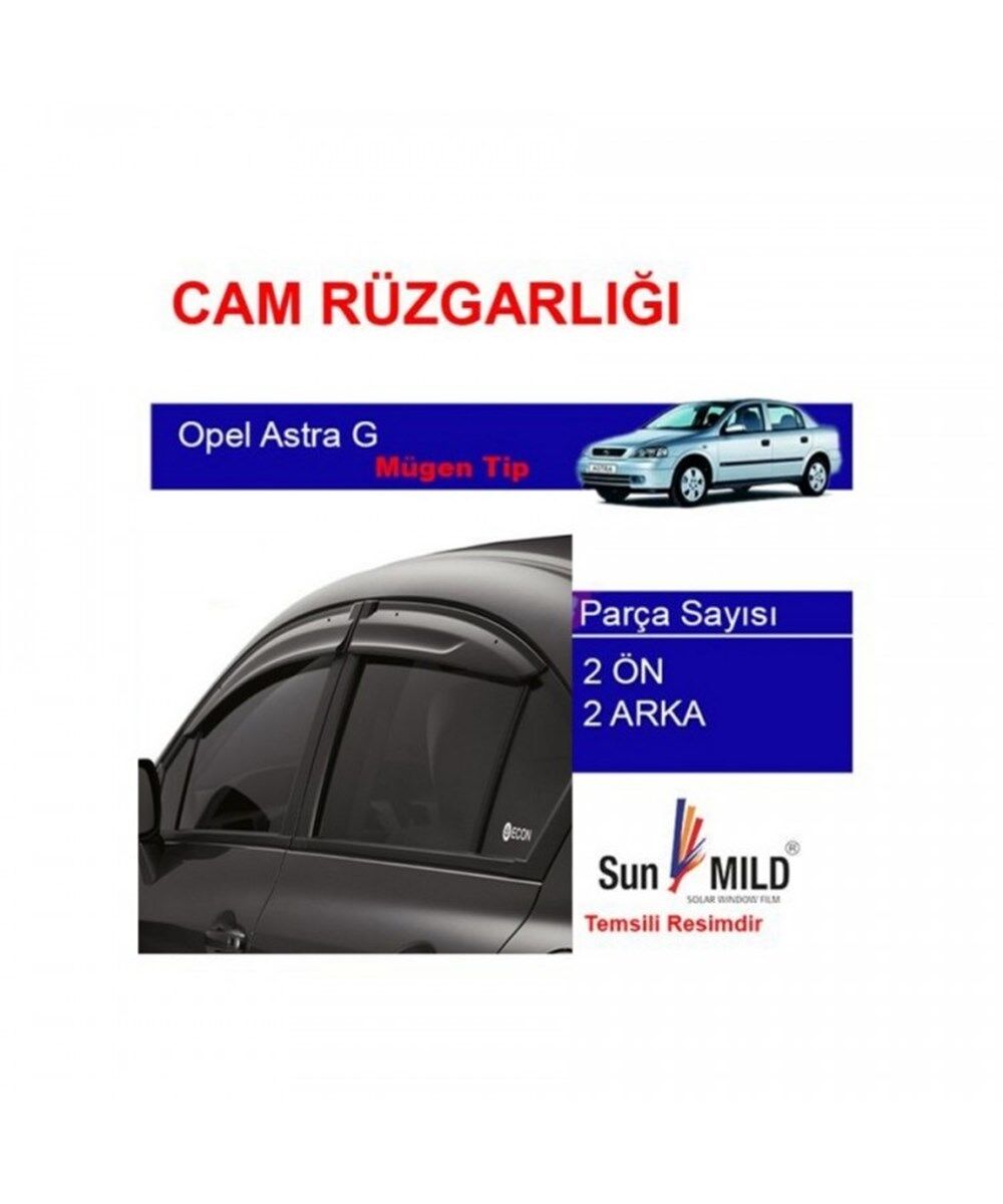 CAM RÜZGARLIK 4'LÜ OPEL ASTRA G KOD:1321104