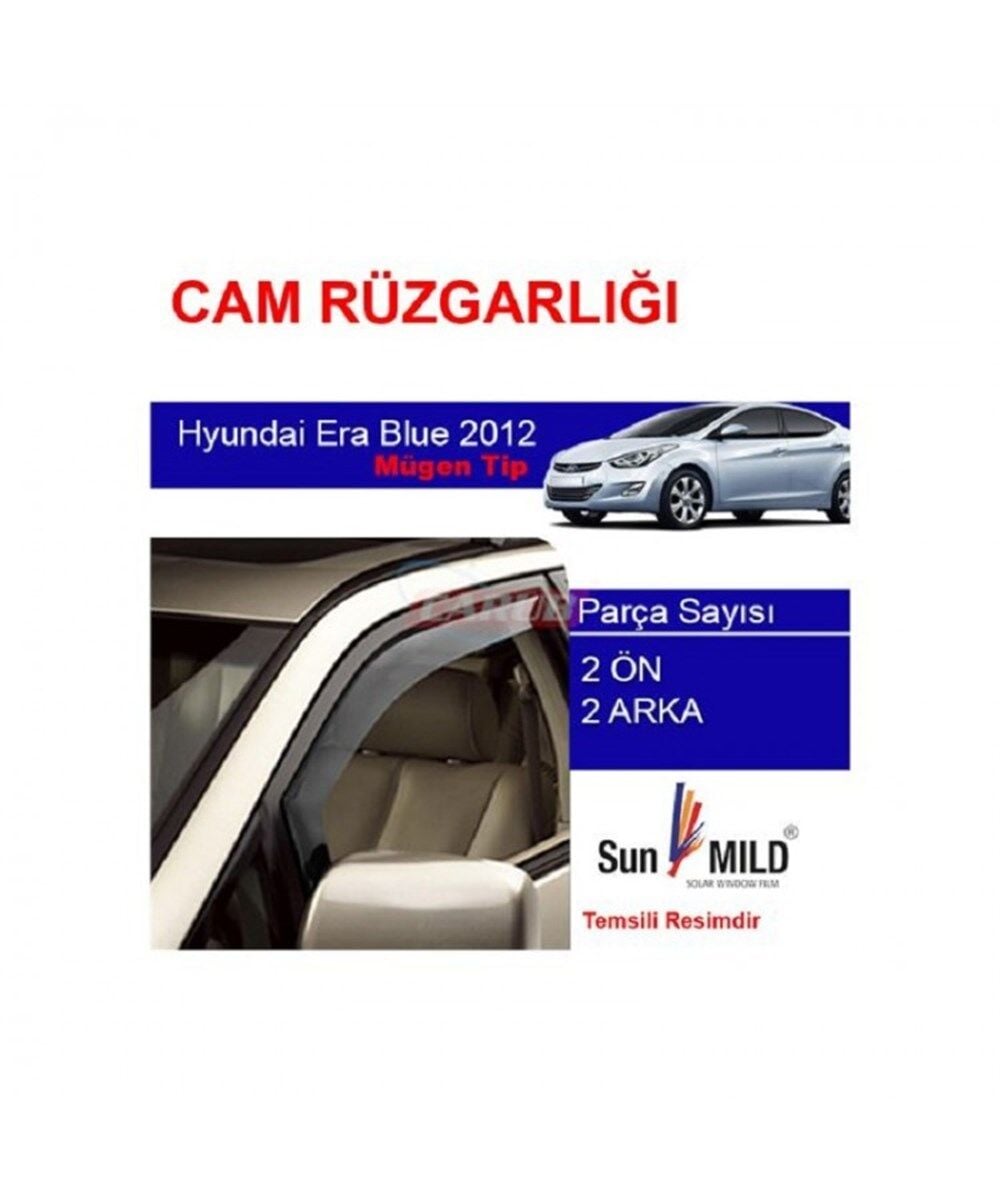 CAM RÜZGARLIK 4'LÜ HYUNDAİ ERA BLUE 2012 KOD:1320710