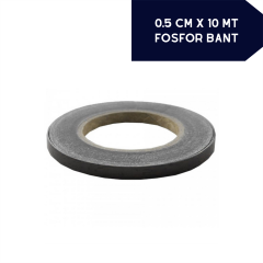 FOSFOR BANT 0.5CMX10M SİYAH KOD:2405007