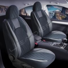 KOLTUK KILIFI CHESTER FERMUARLI SİYAH NAKIŞ SİYAH KOD:MDX25-100