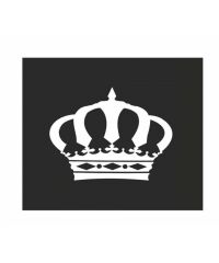 FOLYO ÇIKARTMA KRAL TAÇ 10X13CM BEYAZ NO:2 KOD:800501225