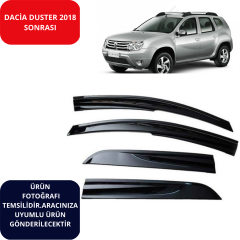 CAM RÜZGARLIK 4'LÜ DACİA DUSTER 2018 SONRASI KOD:SPS104