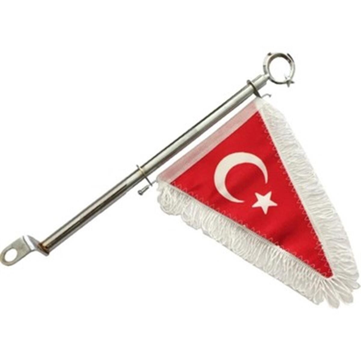 MAKAM BAYRAĞI KROM RENK BAYRAK DİREĞİ  KOD:800201016